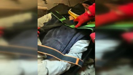 18 yaşındaki Muhammet, 198’inci saatte kurtarıldı