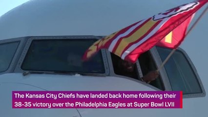 Chiefs touchdown in Kansas City after Super Bowl win