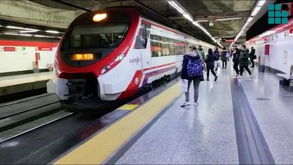 Quejas de los usuarios de la red de Cercanías por las obras de mejora