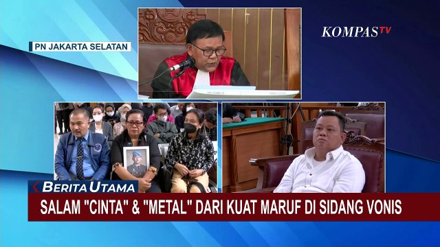 Kuat Maruf Tersenyum dan Naikkan Alis saat Disebut Hakim Ikut Perencanaan Pembunuhan Yosua
