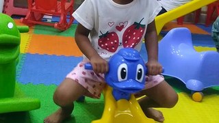 Shreya Playing With Toys and Friends