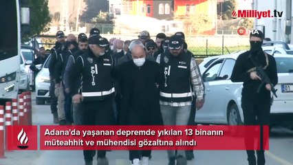16 müteahhit ve mühendis gözaltına alındı
