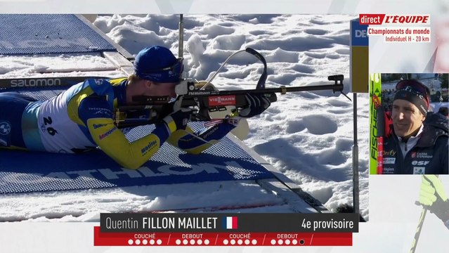 Fillon Maillet : «La pire des places» - Biathlon - Mondiaux (H)