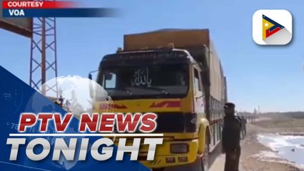 Trucks carrying aid arrive in earthquake-hit Northwest Syria