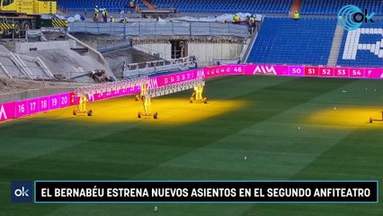 El nuevo césped del Bernabéu ya está listo