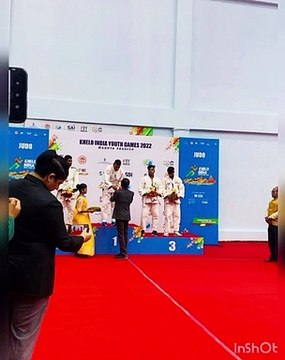 बढ़ाया गौरव जूडो में नेशनल स्तर पर लविश ने स्वर्ण पदक व आकाश ने कांस्य पदक जीता