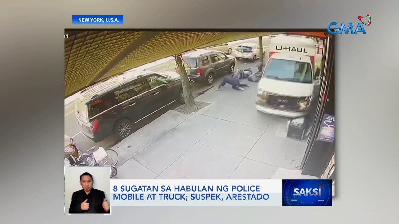 8 sugatan sa habulan ng police mobile at truck; Suspek, arestado | Saksi