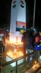 पुलवामा के शहीदों को दी श्रद्धांजलि