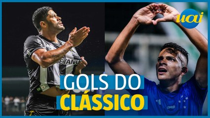 Só golaço! Veja os gols de Atlético 1x1 Cruzeiro