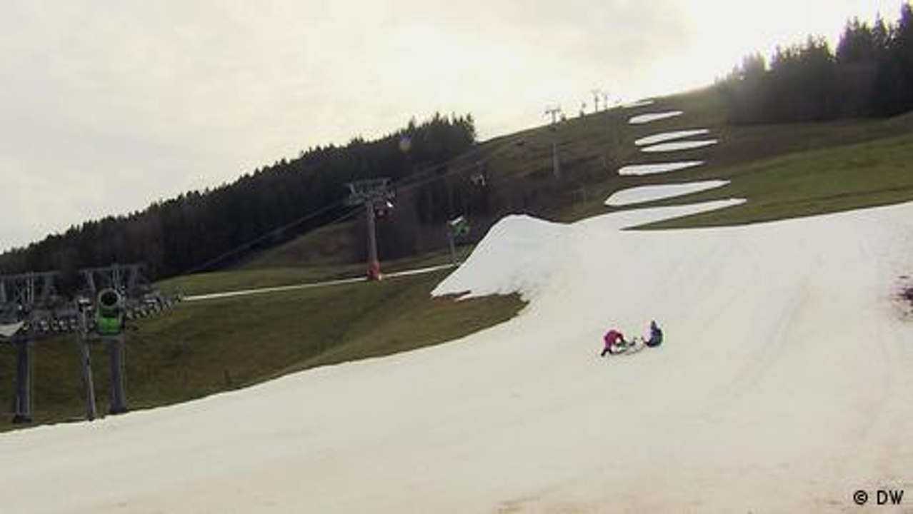 Klimawandel: Kein Schnee – kaum Touristen