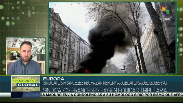 Ciudadanos y sindicatos franceses exigen equidad tributaria y continúan las protestas