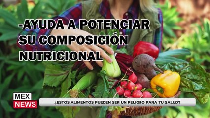 ¿ESTOS ALIMENTOS PUEDEN SER UN PELIGRO PARA TU SALUD?