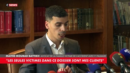 Pierre Palmade  - Mourad Battikh,  avocat des victimes de l'accident : "Le bébé serait né vivant, mais cela reste à confirmer"