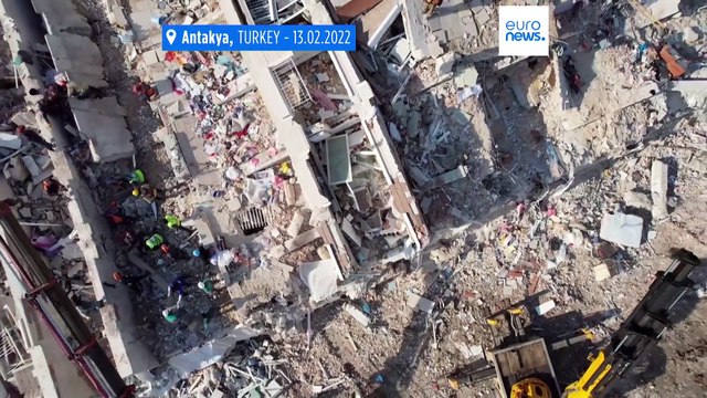 Devastation as far as the eye can see: Watch our Antakya drone footage