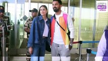 Anushka Sharma With Virat Kohli, KL Rahul-Athiya Shetty Spotted At Aiport