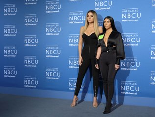 Kim and Khloé Kardashian Coordinated in Two Pieces With the Highest Leg Slits