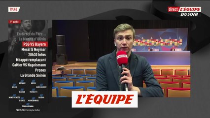 Mbappé sur le banc sur PSG, Benjamin Pavard titulaire côté Bayern - Foot - C1
