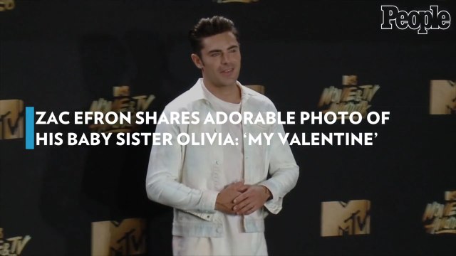 Zac Efron Shares Adorable Photo of His Baby Sister Olivia: 'My Valentine'