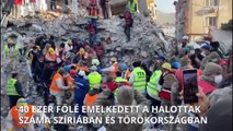 40 ezer fölé emelkedett a szíriai és törökországi földrengés halottainak száma