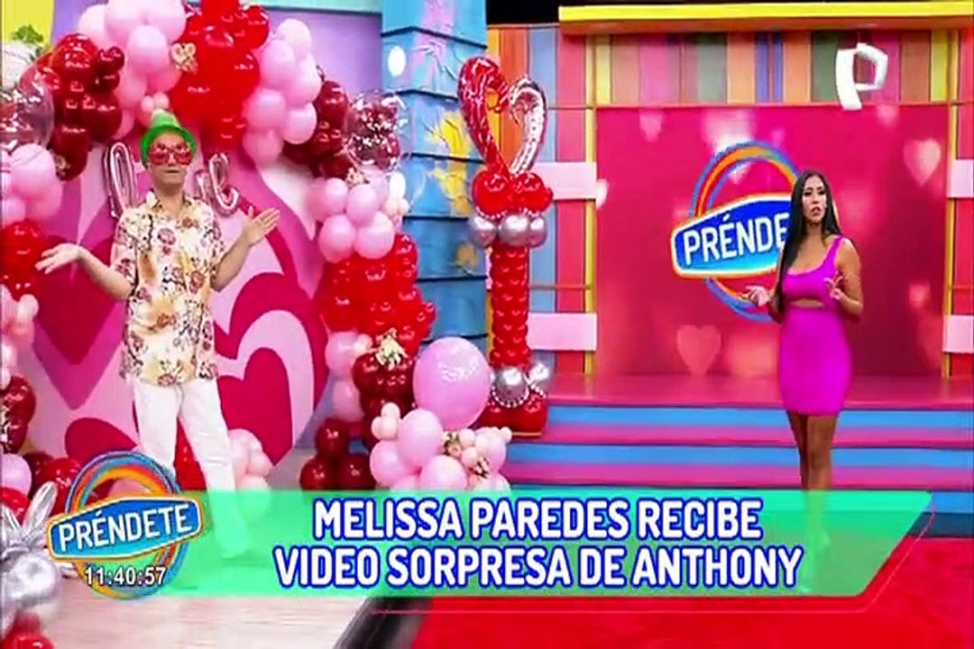 ¡Qué viva el amor! Anthony Aranda sorprende a Melissa Paredes por el día de San Valentín