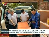 Equipan ambulancias del Hospital la Azulita, estado Mérida