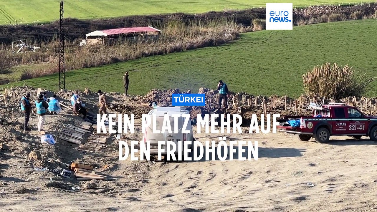 Kein Platz mehr auf den Friedhöfen für die Erdbebentoten