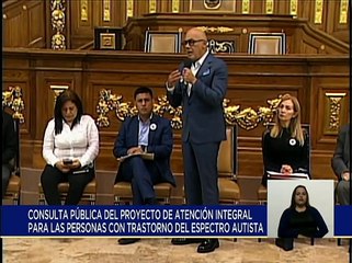 AN realiza consulta pública del Proyecto de Atención Integral a Personas con TEA