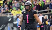 Las Vegas Raiders NFL Draft Prospect  LB Noah Sewell  Oregon