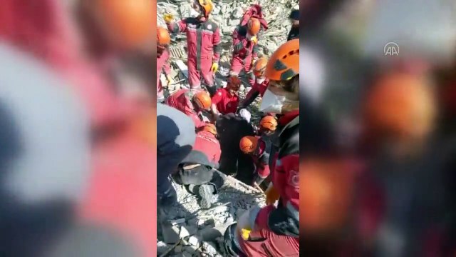 202 saat sonra enkazdan kurtarılan aileden yürek yakan sözler