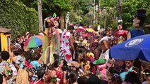 Freude über Karneval ohne Bolsonaro in Rio de Janeiro