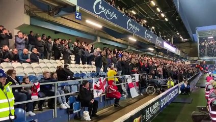 Sunderland fans react after Anthony Patterson's stunning penalty save against QPR