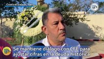 Se mantiene diálogo con CFE para ajustar cifras en la deuda histórica: Amado Cruz Malpica