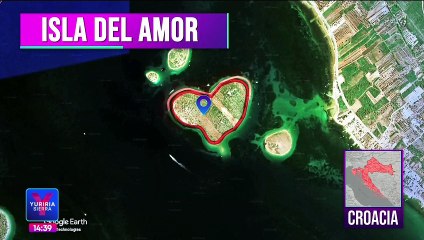 Así es la Isla del Amor, ubicada en Croacia
