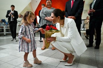 Princess Victoria: Pictures With Little Fan Tug At The Heart Strings