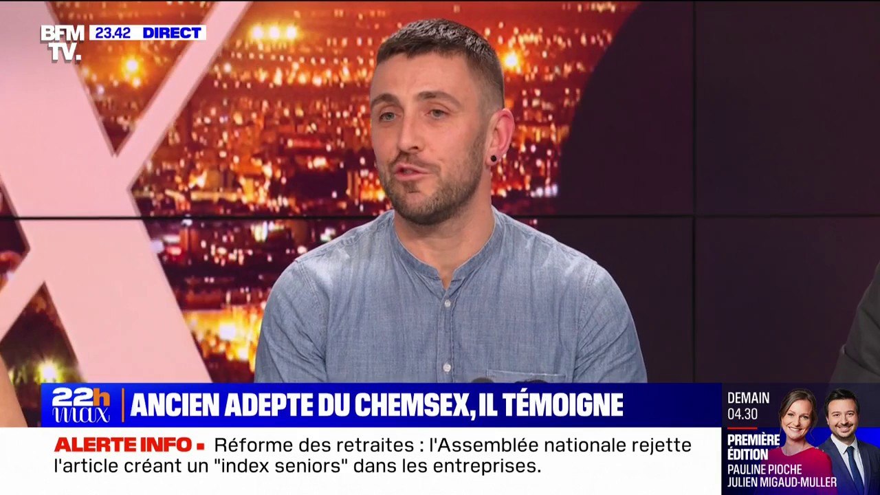 "Autour de moi, j'ai perdu des gens d''arrêts cardiaques'": ancien adepte du chemsex, Mathieu Ferhati témoigne