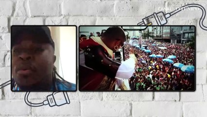 Dadá Santos, vocalista do AfroRaggae  se apresentar no Bloco Show, parceria com a Polícia Militar