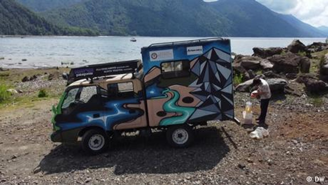 Chile: Kia Frontier 4x4 auf Speiseöl