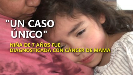 “Un caso único”: niña chilena de 7 años fue diagnosticada con cáncer de mama