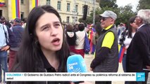 Colombianos marcharon en apoyo a las propuestas de reformas de Gustavo Petro