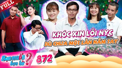 Trai tân thả thính mẹ đơn thân rụng tim, khóc nức nở xin lỗi người yêu cũ _ Bạn Muốn Hẹn Hò #872