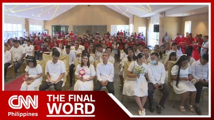 Valentine's day mass weddings celebrated in various cities