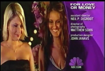 For Love or Money NBC Split Screen Credits