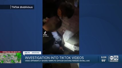 Investigation into TikTok vidoes and Tempe PD officers