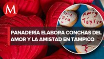 En Tampico, elaboran conchas por San Valentín para ¡los tóxicos!