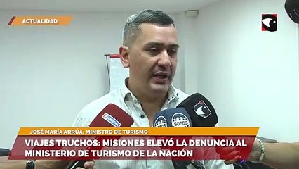 Viajes truchos misiones elevó la denuncia al ministerio de turismo de la nación