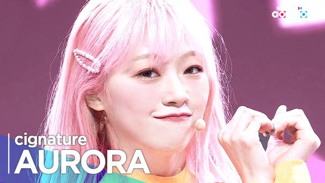 [Simply K-Pop CON-TOUR] cignature(시그니처) - 'AURORA(오로라)' _ Ep.556 | [4K]