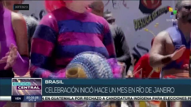 En Brasil están listos todos los preparativos para la celebración de los carnavales
