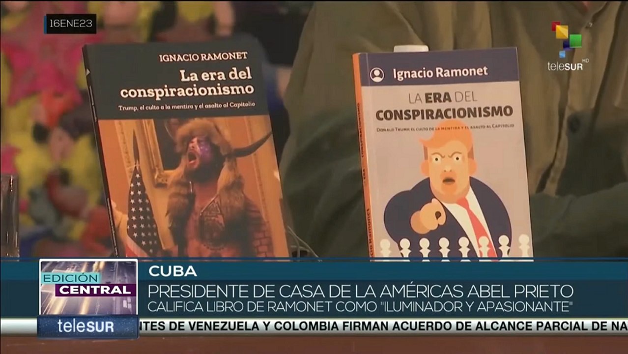 Ignacio Ramonet presenta su más reciente volumen en la 31 Feria Internacional del Libro de La Habana