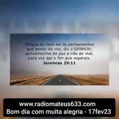 17fev23 - Devocional Rádio Mateus 633