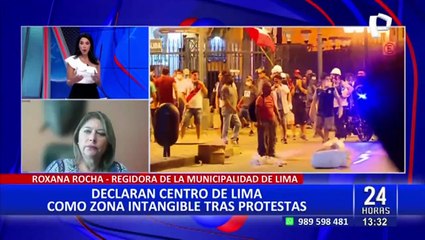 Regidora de Lima tras declarar zona intangible el Centro Histórico: “Vamos a fomentar el turismo”
